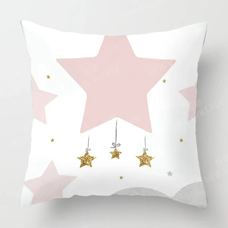 Скандинавский осенний домашний декор наволочка для дивана чехол подушки 45x45 см