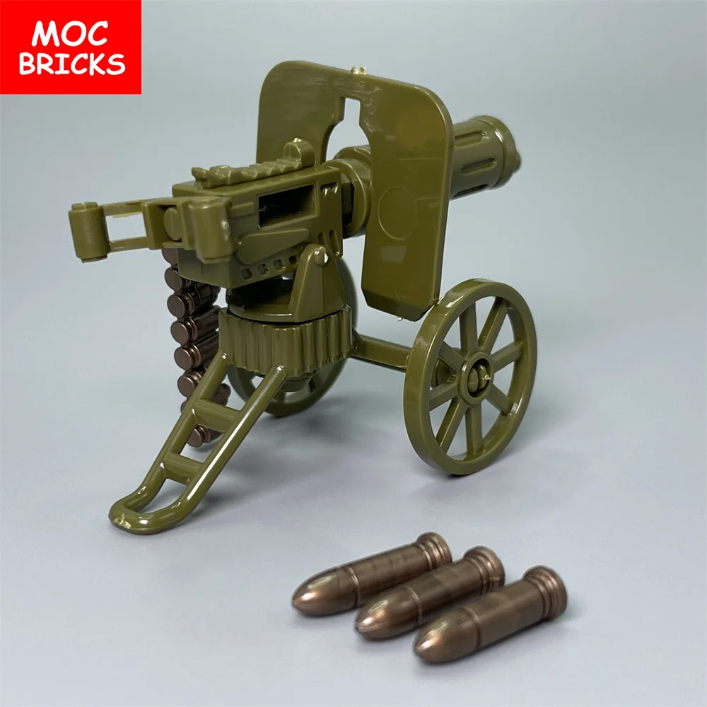 Кубики MOC оружия аксессуары пулемет специальные войска образовательные DIY