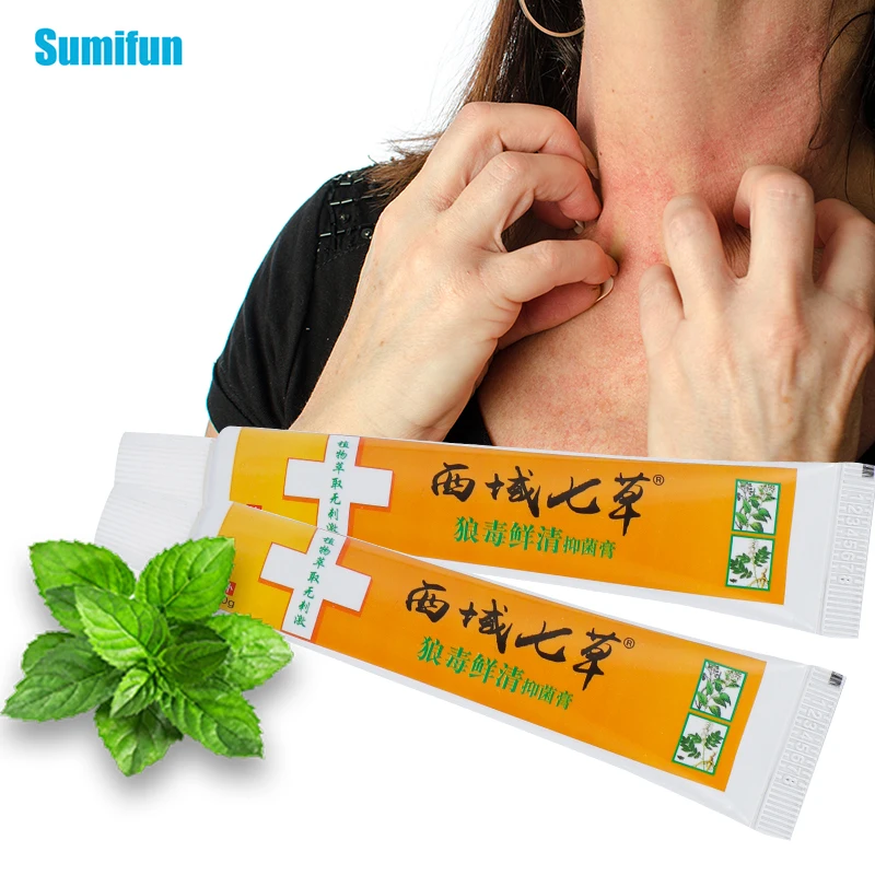 

5 шт., антибактериальный крем от псориаза, дерматита, экземы