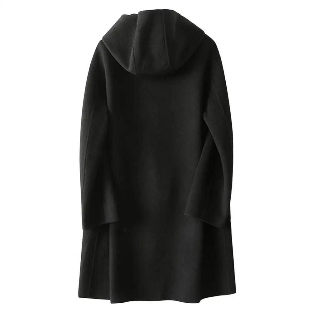 

Women Outerwear Long Sleeves Women Trench Coat Large Pockets Buttons Trench Coat