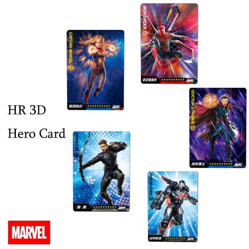 

Edition Avengers Heroe Showdown Collection Book HR 3D Iron Man Spider-Man Can Put 360Pcs KAYOU Genuine Marvel Card Binder Deluxe