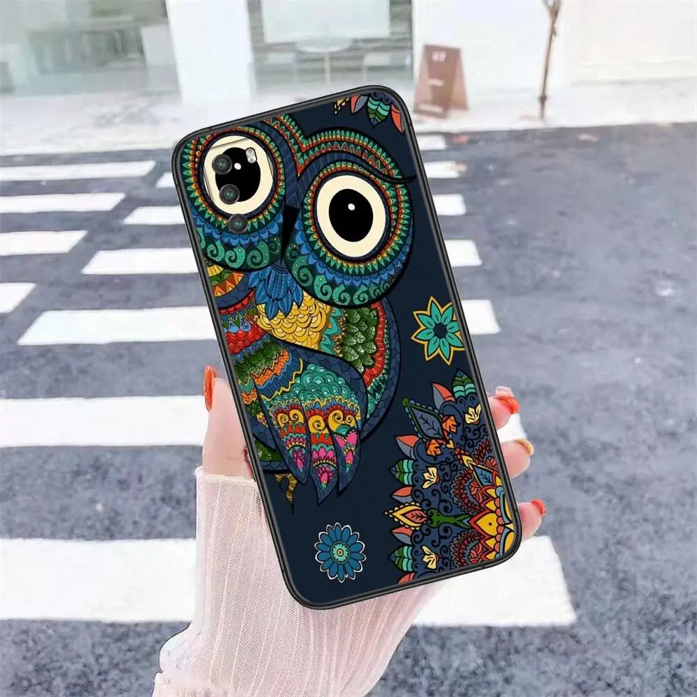 Фото Детская Сова искусство для Xiaomi Mi 10 10i 10S 10T 11 11i 11T 11X 12 12X Φ Lite Pro Ultra аксессуары чехол для телефона №2