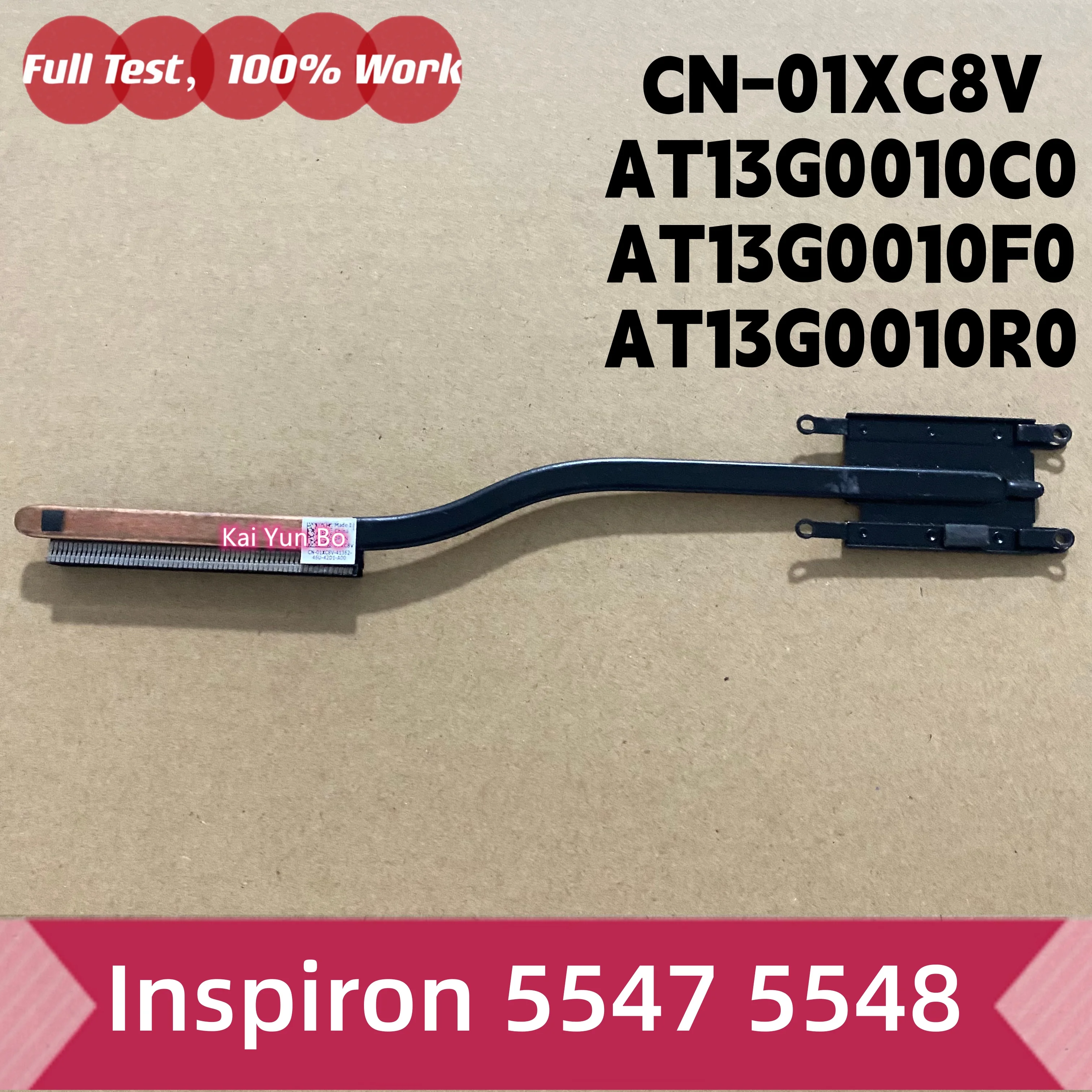 Фото Для Dell Inspiron 5547 5548: Вентилятор охлаждения, динамики, светодиодная плата с кабелем LS-B012P NBX0001K500 05WP9M PK23000O800 01XC8V AT13G0010C0 AT13G0010F0 AT13G0010R0 03RRG4 DC28000EDF0 DC28000EDA0 DC28000EDR0 №5