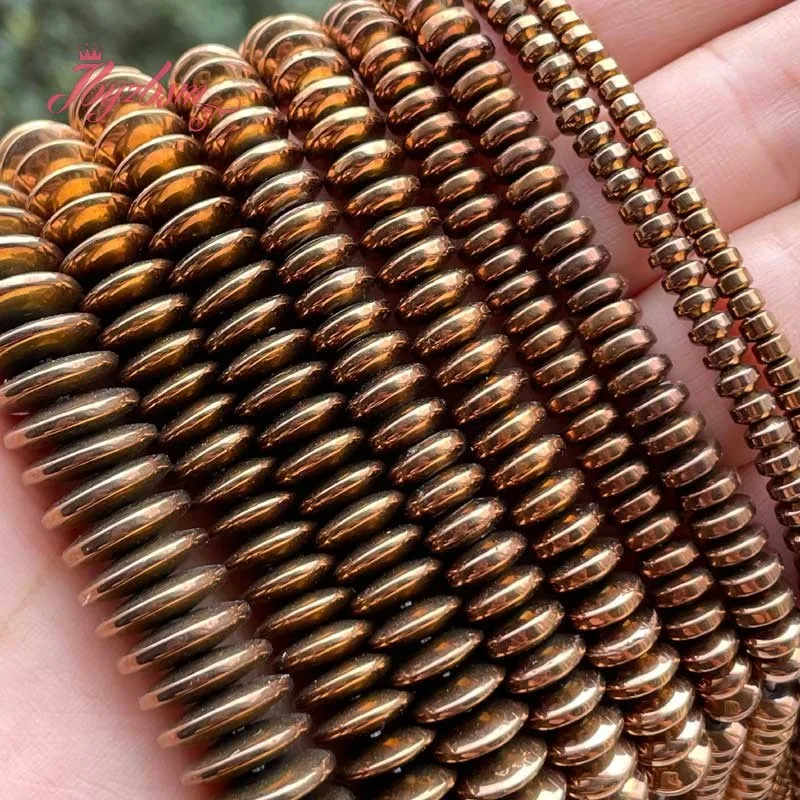 Бусины Из Натурального Гематита круглые бусины из коричневого гематита для