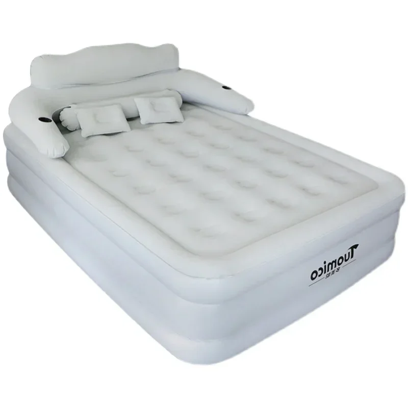 

Inflatable Mattress Household Double Single Thickened and Elevated Air Cushion Bed Outdoor Portable Simple Folding Bed