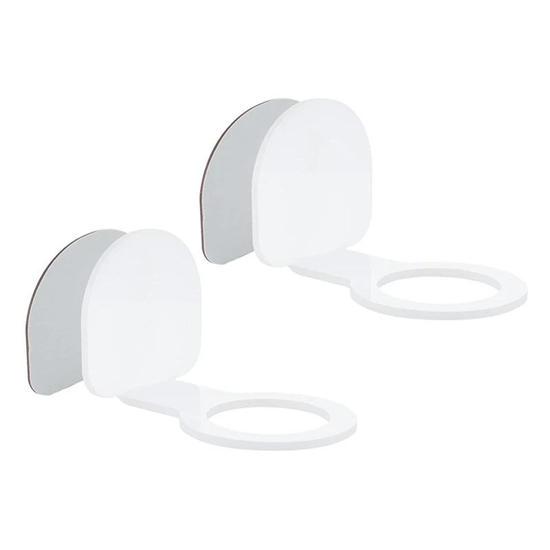 

2Pcs Softball Home Wall Mounted Bracket,For Tennis/ Baseball Bat Softball Racket Wall Mount Holder Display