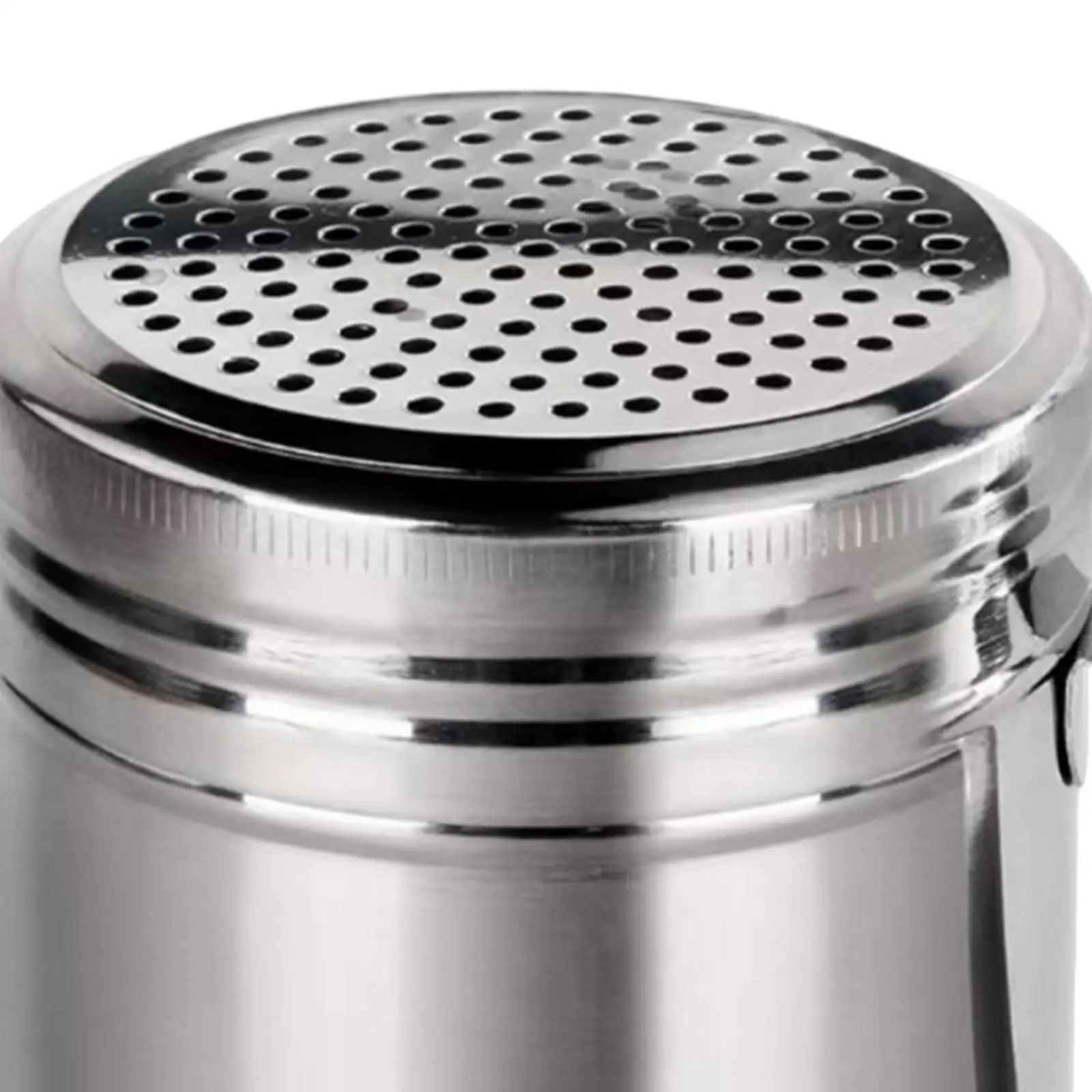 Прочный сито для муки из нержавеющей стали кофе с крышкой инструмент