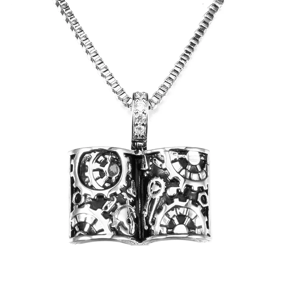 VANAXIN подвеска-книга из латуни