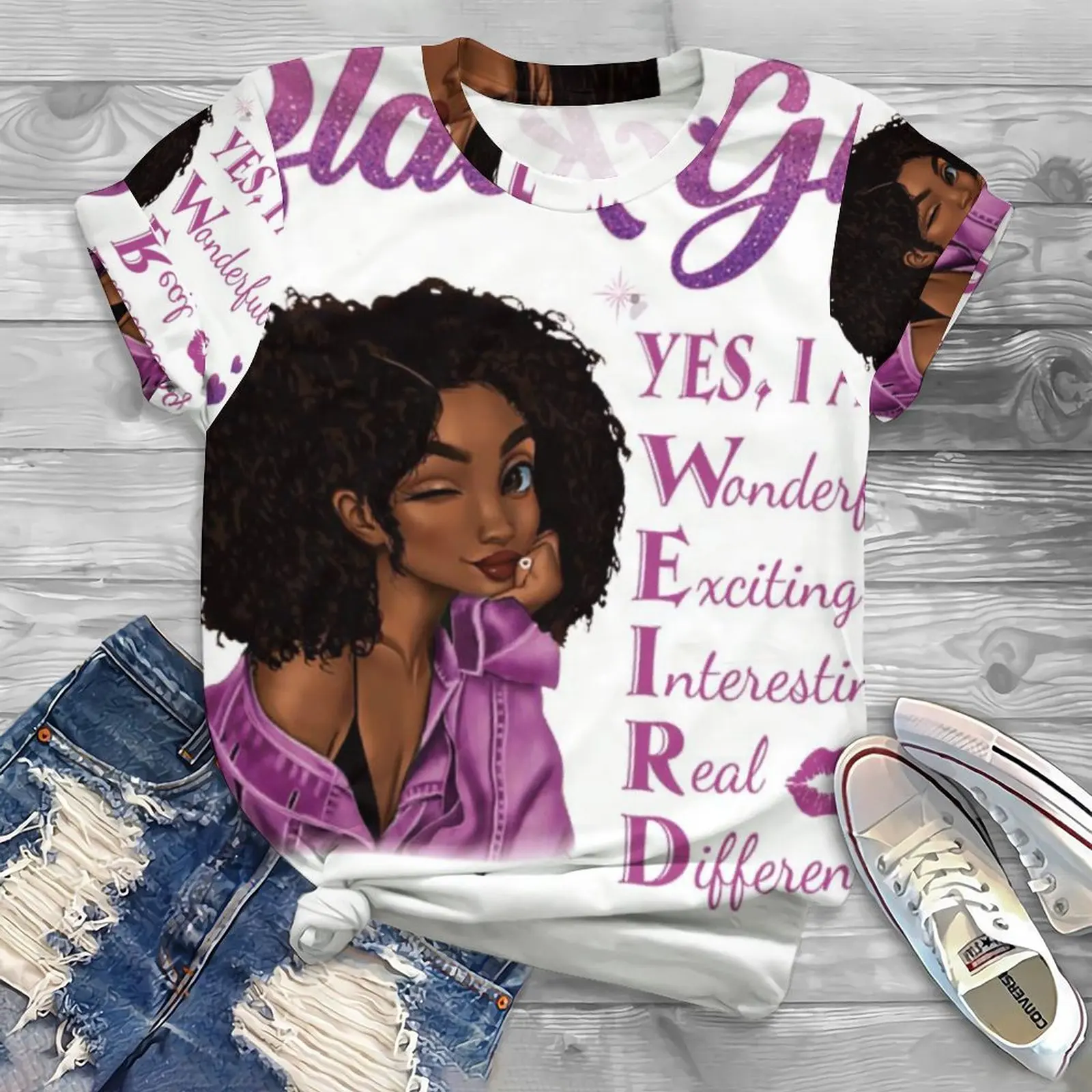 

Summer African Sexys Girls 3D Printed Women's Fashion Abstract Casual T Shirts Female Graphic Oversized Tees Streetwear Clothing