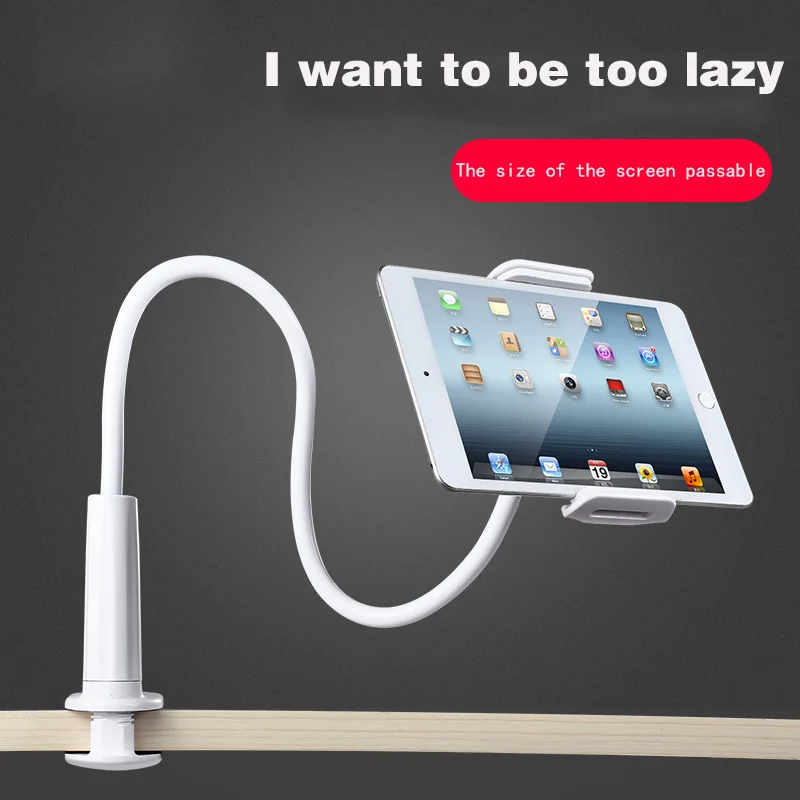 

Universal 360 Degree Flexible Table Stand Mount Holder For Large Opening Hook Portable Lightweight And Easy To Install Tablets