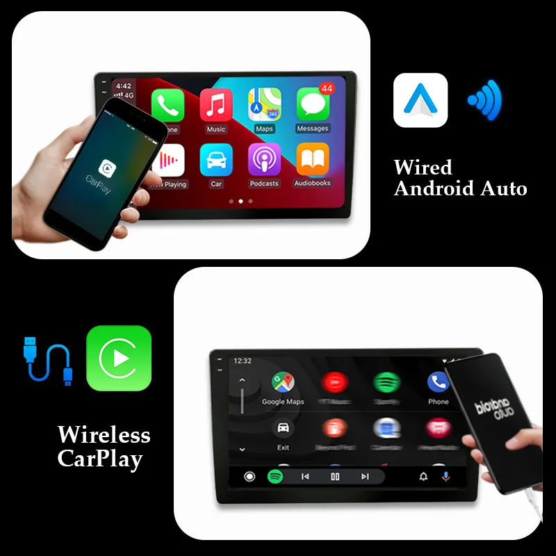 Фото Автомагнитола с CarPlay и Android 16 для Chevrolet Aveo Sonic 2017-2021: Мультимедийный видеоплеер, Wi-Fi, GPS-навигация, Bluetooth №5