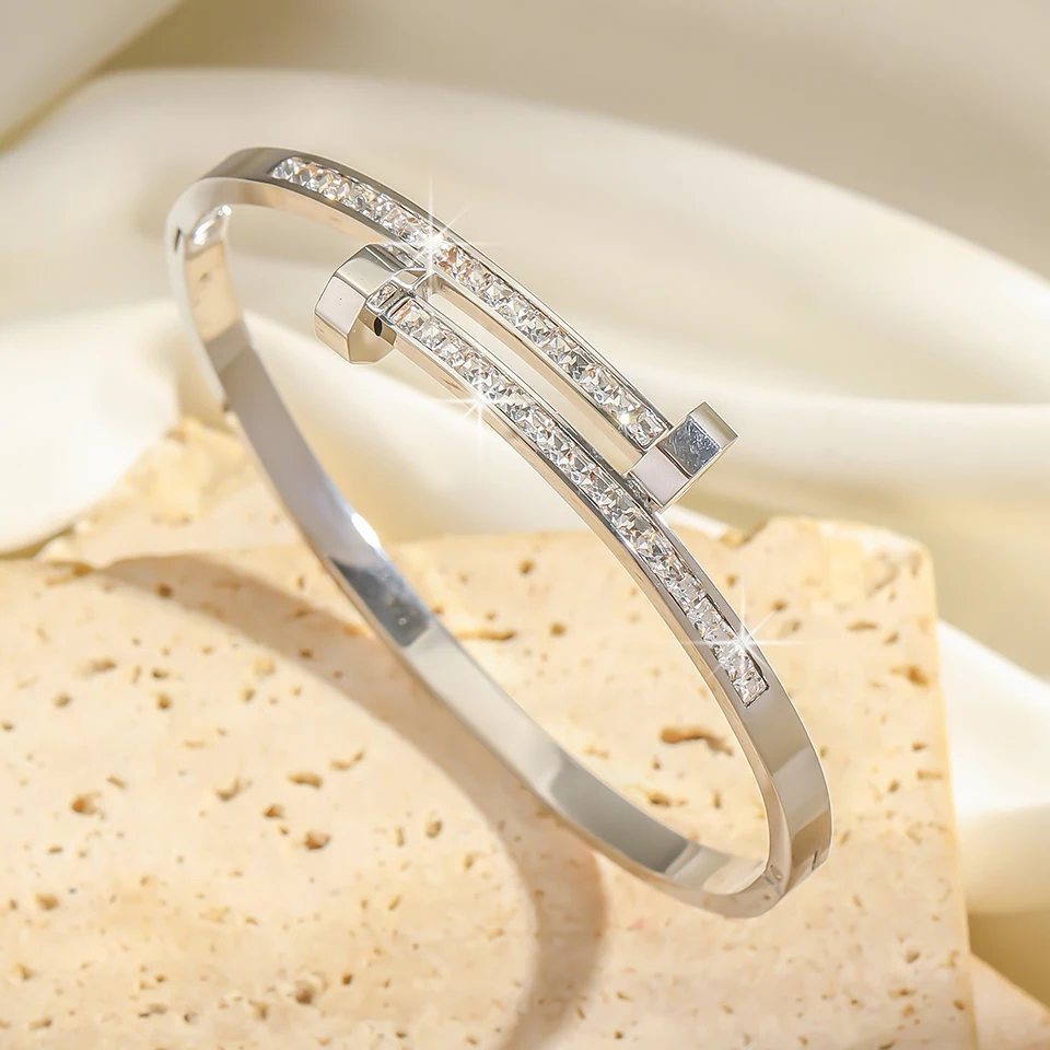 FEEHOW браслет из 2 предметов золотой змеевидной серии для женщин золотые браслеты