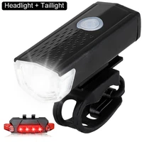 bike front lights usb rechargeable waterproof front back rear taillight motorcycle headlight bicycle accessories flashlight