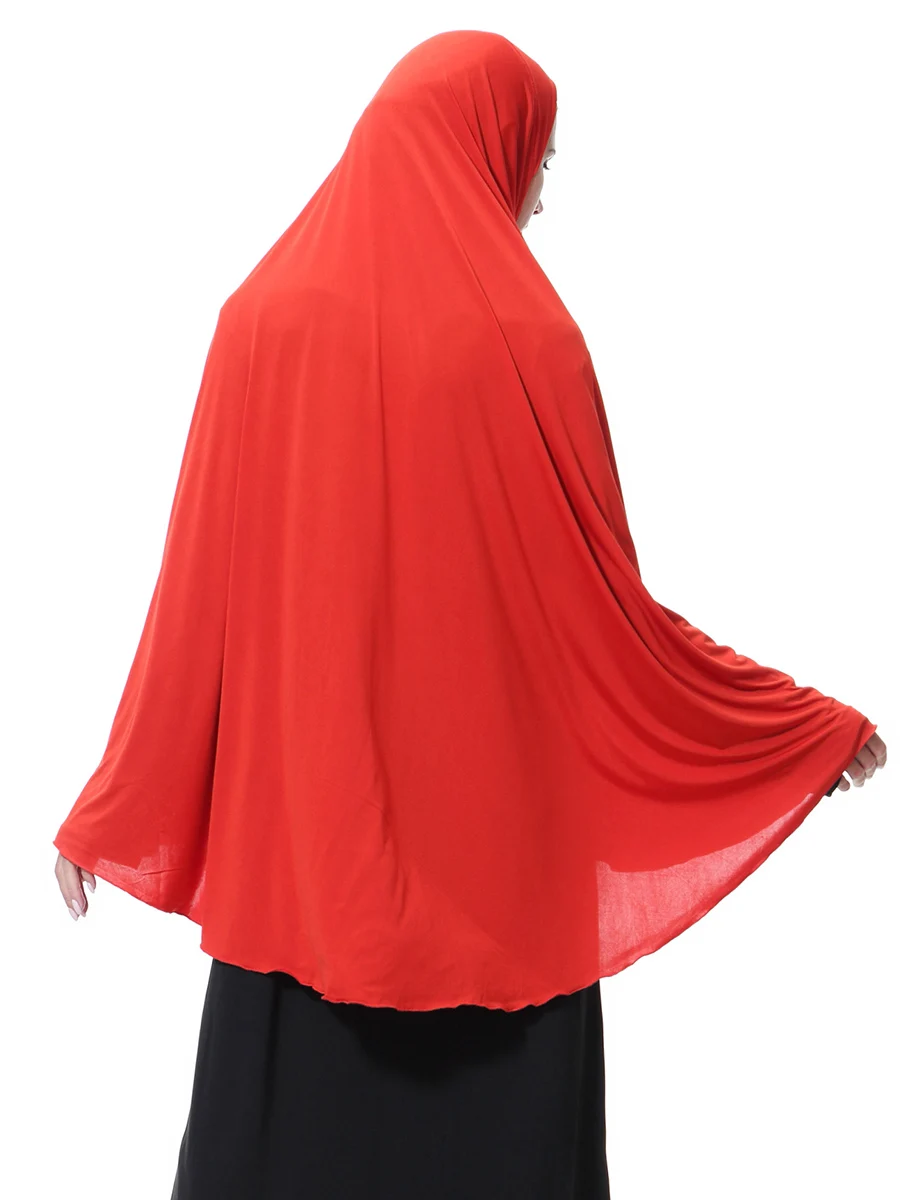 ИД с капюшоном Рамадан мусульманский хиджаб большой химар женский головной