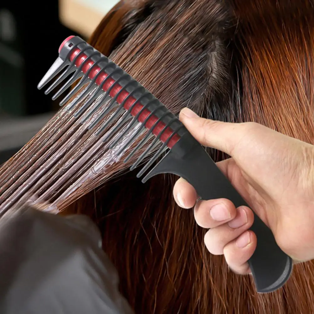 

Salon Comb Anti-knotting Women Hair Comb Stylish Plastic for Home for Home