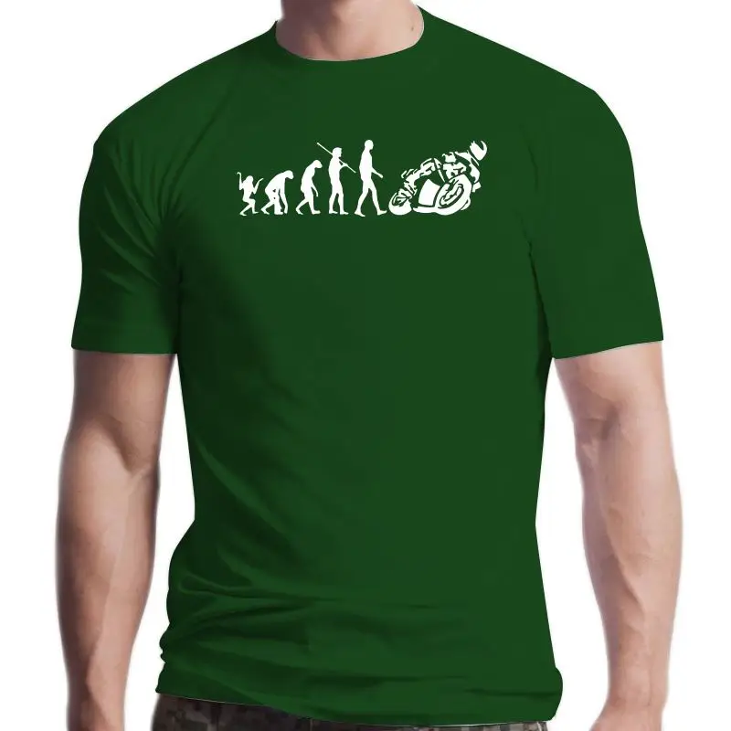 

Новая летняя модная крутая футболка, футболка для эволюции мотоцикла, байкера, мотоцикла, Повседневная футболка