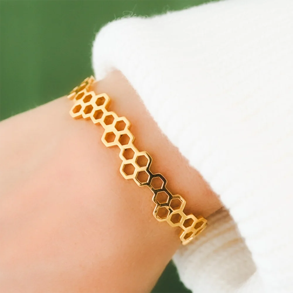 Шестиугольная звезда • минималистичные украшения милый браслет ювелирные