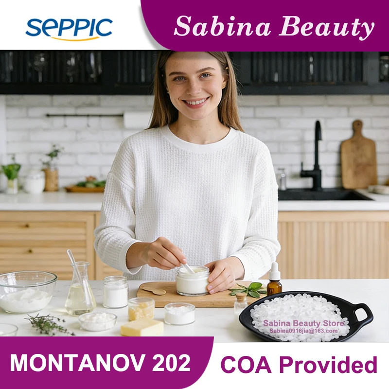 Фото Высококачественный косметический ингредиент SEPPIC MONTANOV 202: эмульгатор и загуститель для средств по уходу за кожей и волосами №1