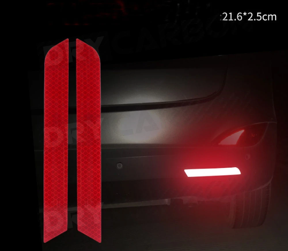 

Наклейки для автомобильного бампера, обода колеса, предупреждение о внешнем отражателе, защитная наклейка, наклейки для царапин, комплекты кузова