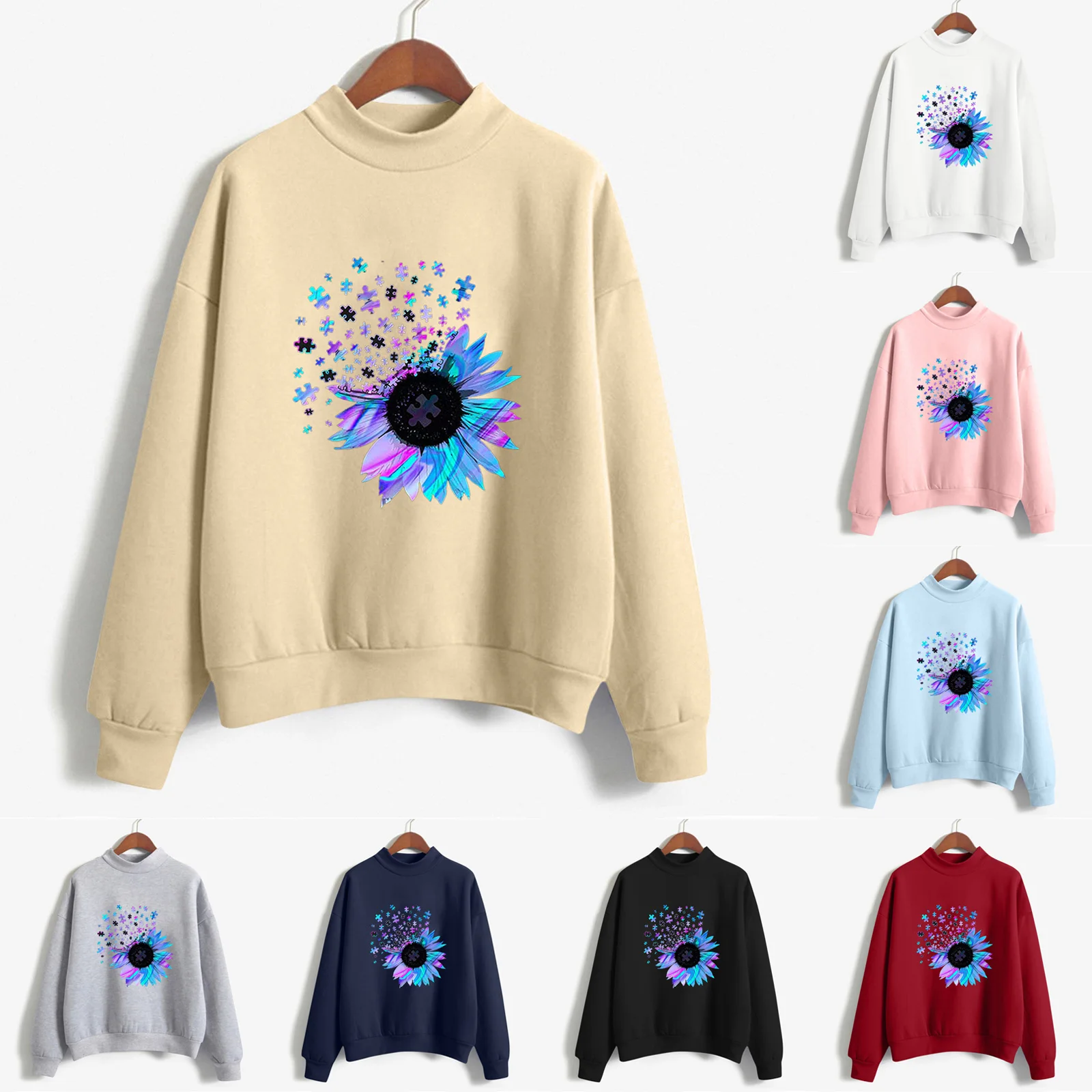 

Женская Повседневная Толстовка с капюшоном, свитшот с длинным рукавом, пуловер, хлопковая толстовка, женский спортивный костюм, куртка на м...