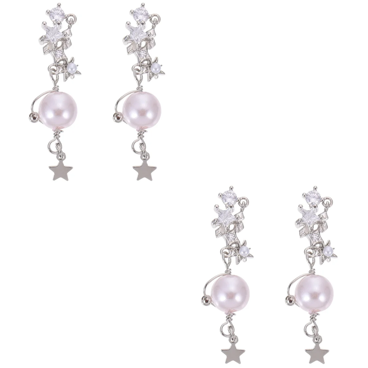 

4 PCS Nail Pearl Chain Creative Nail Decoration Delicate Nail Decoration