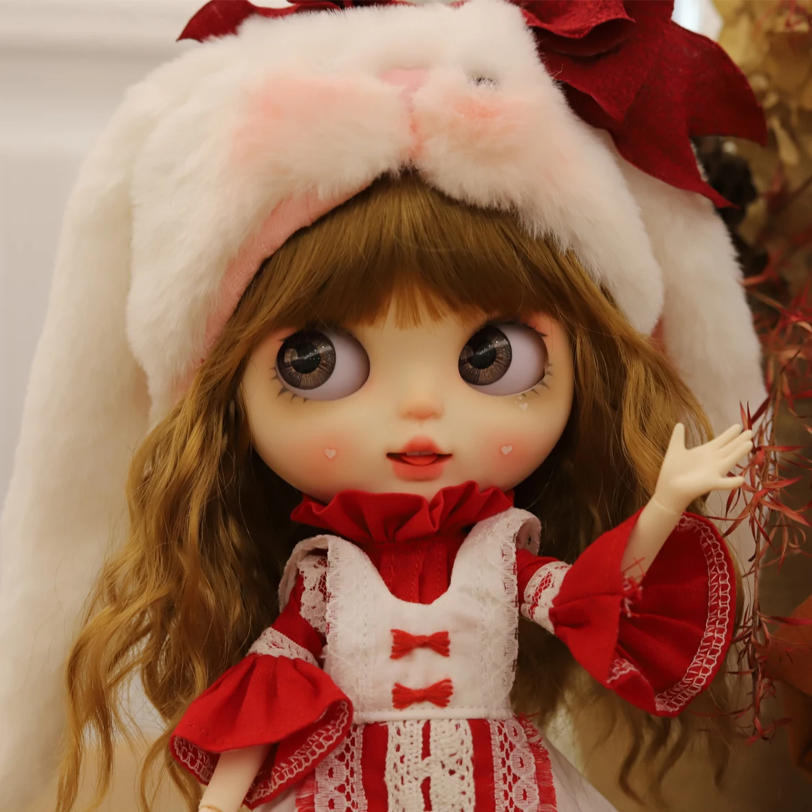 

Кукла ICY RBL + Blyth 1/6, шарнирное тело 30 см, блестящая белая кукла с матовым лицом для скульптурирования и макияжа, ручная работа, 9.23.75