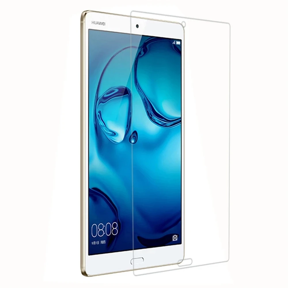 (2 упаковки) 9H закаленное стекло для Huawei MediaPad M3 8 4 2016 искусственная кожа Защита