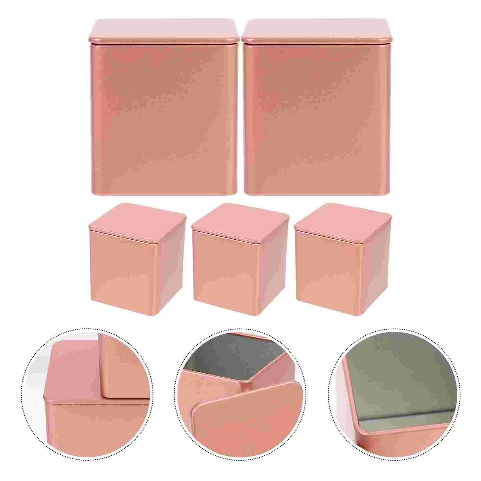

Tea Storage Canister Jar Container Steelstainless Coffee Tin Bean Airtight Brass Cereal Sealed Box Ceramic Grain