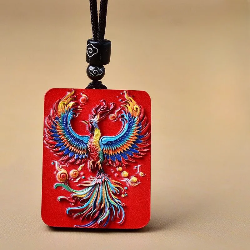 Подвеска Nirvana из бутика Cinnabar Летающий в воде песок Феникс