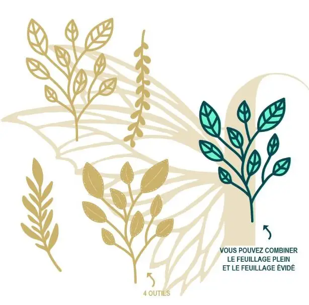 

Delicate Leaves Metal Cutting Dies Scrapbook Diary Secoration Embossing Stencil Template Diy Greeting Card Handmade 2022