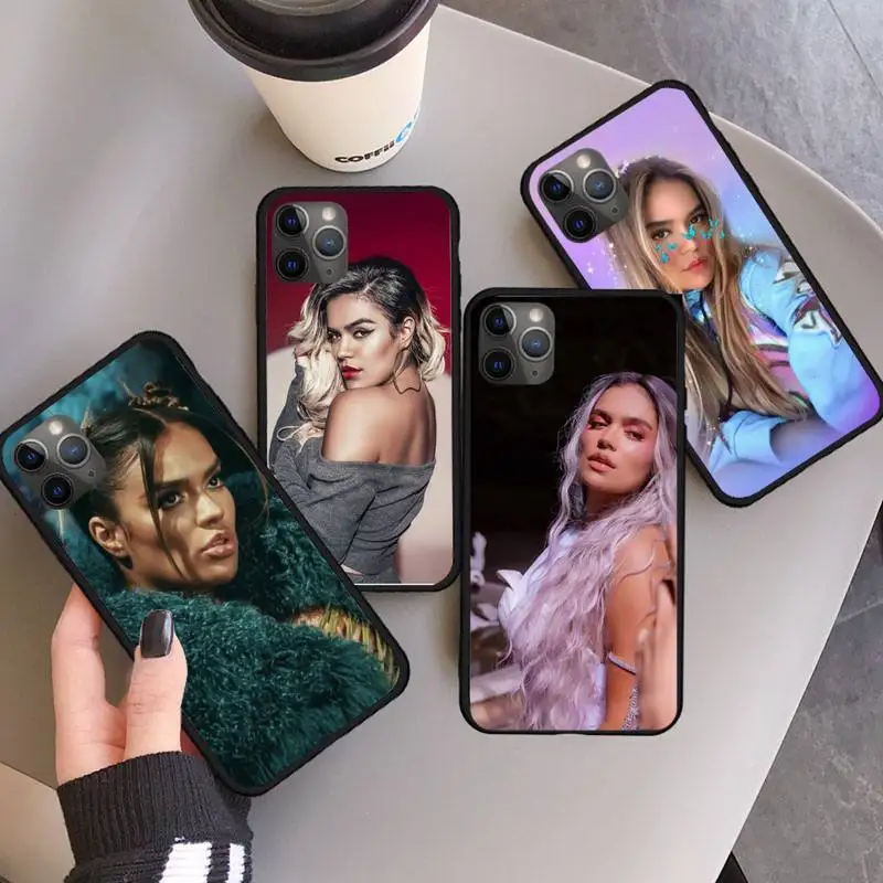 

KAROL G singer Phone Case For iphone 12 11 13 7 8 6 s plus x xs xr pro max mini