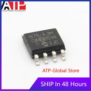 ATP-Global 1-100 PCS TCN75-3.3MOA N75-3.3MOA SOP-8 Temperature Sensor Chip Brand New Original In Stock