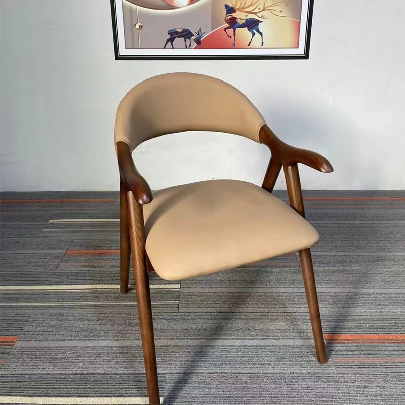 S Salon Kitchen Wood Desk Retro Luxury Dining Chairs Vanity Sedie Pranzo Moderne Balcony Furniture
