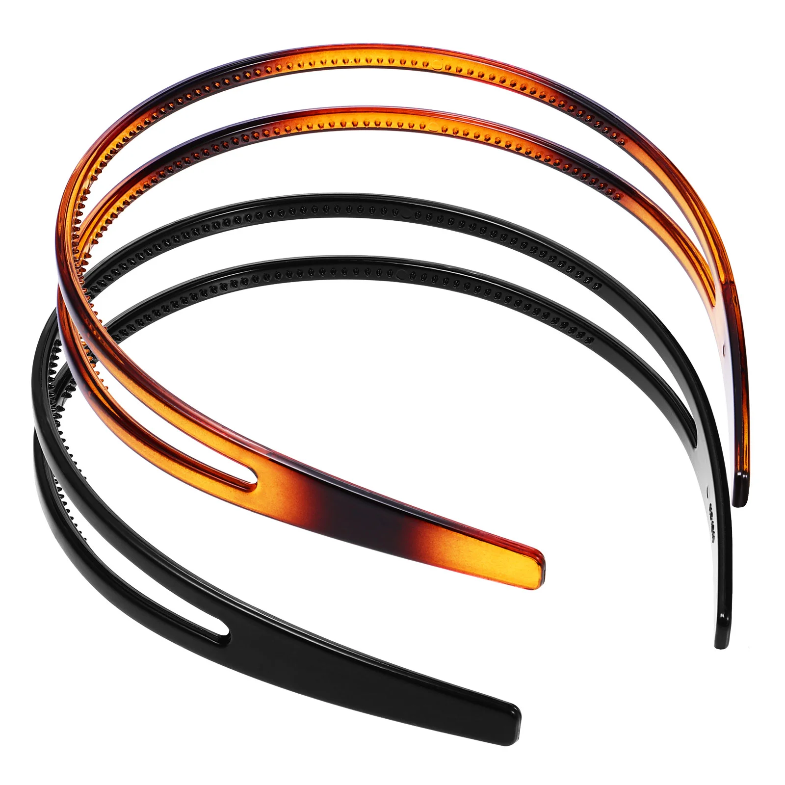 

Fashion Headband Women Hair Hoops Girl Headbands Plastic Hairband Non-slip Accessories