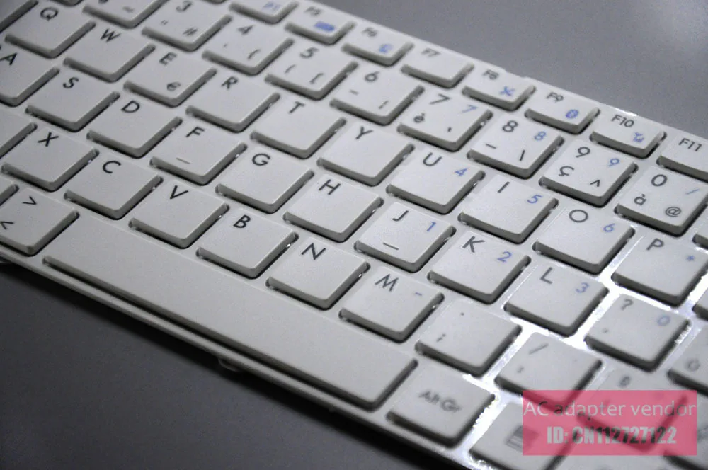 White FOR MSI CR420 CR460 X350 EX465 CX420 X370 laptop keyboard