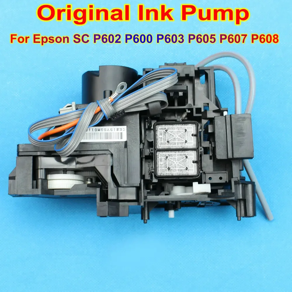 Оригинальный чернильный насос принтера для Epson P600 P602 P603 P605 P607 P608 укупорочная