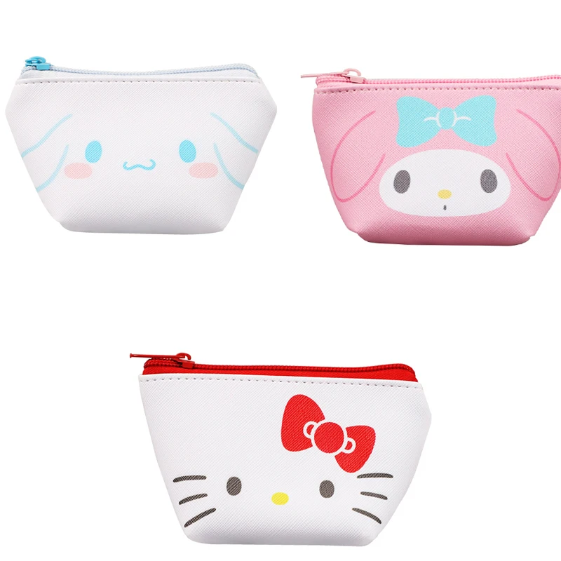 

Sanrios My Melody Cinnamoroll Hellokittys Anime Kawaii Hand-Held Waterproof Cosmetic Storage Canvas Bag Birthday Present15Cm