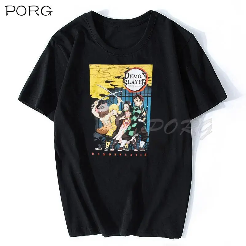 

Футболка мужская хлопковая с принтом «Демон убийца»