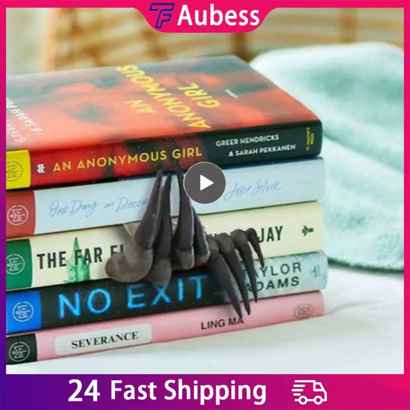 

Привлекательная Закладка, уникальный дизайн, Высококачественная полимерная Закладка, идеально подходит для Хэллоуина, искусственная Закладка