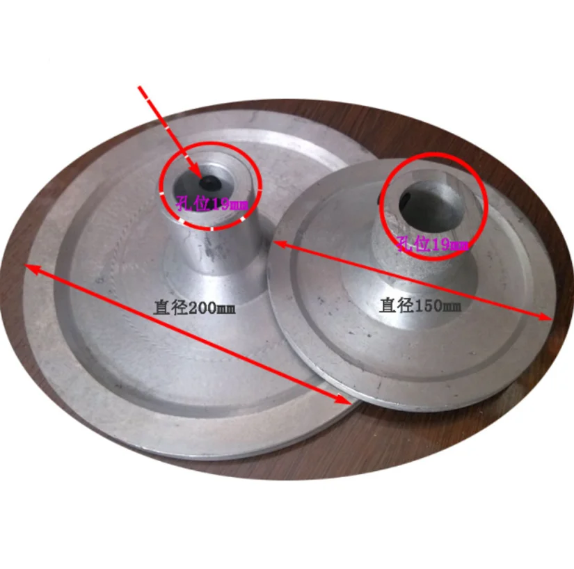 

Brand New 4"/6"/8"/9" Polishing Grinding Aluminum Plate Disc for Flat Machine 1pc
