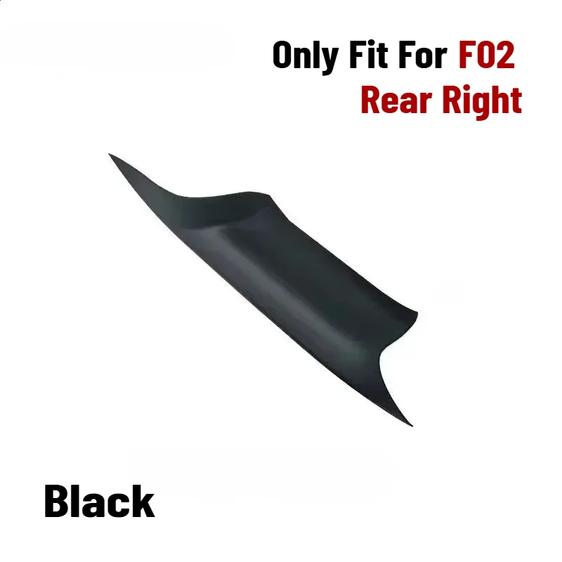 Черный/углеродный левый/правый боковой дверной ручка, внутренняя ручка, крышка багажника 51429151212 51419115501 ДЛЯ BMW 7 серии F01 F02 2008-2015