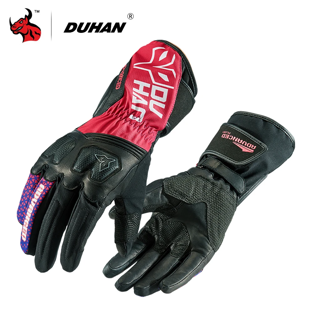 DUHAN Wear-resistant Anti-drop Waterproof Gloves Windproof Warm Motorcycle Protective Gloves Multicolor Touchscreen Gloves