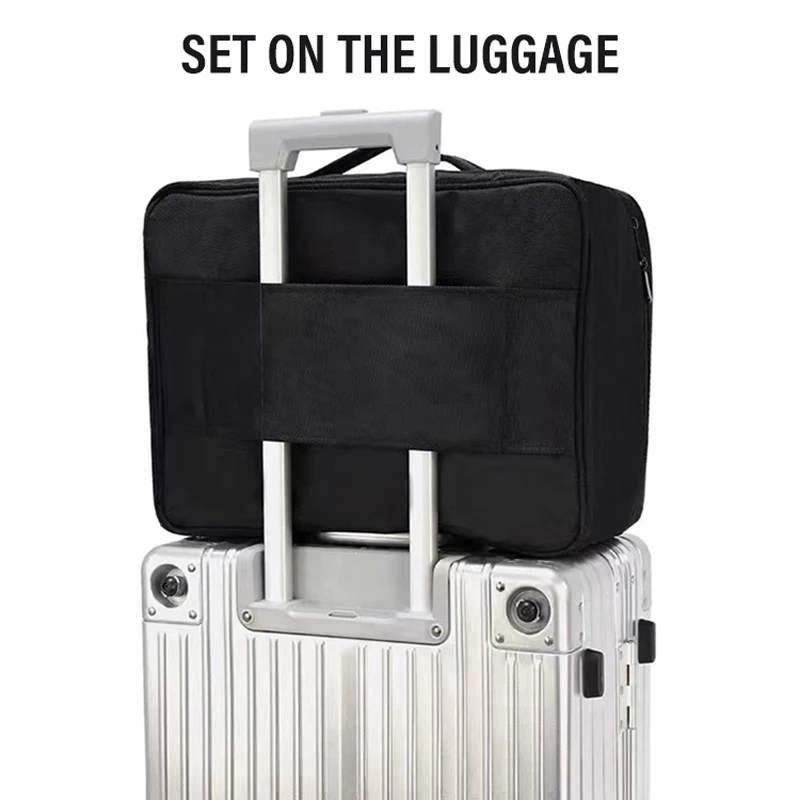 

Сумка-Органайзер на колесиках, чемодан большой вместимости, мужской Несессер для хранения головных уборов