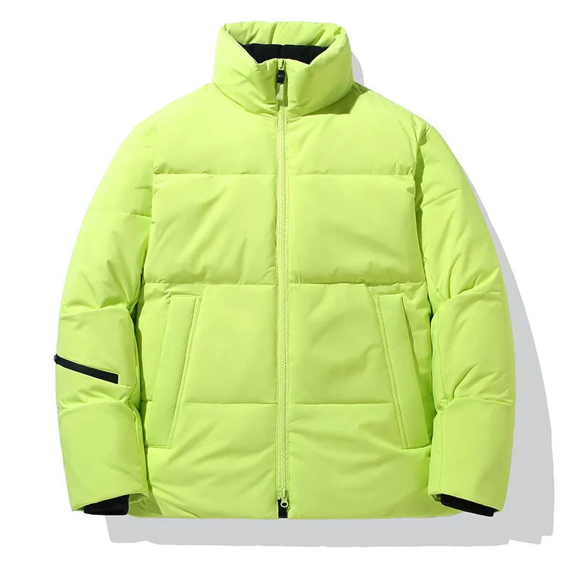 Winter Padded Jacket Men's And Women's Stand Collar Coat Thickened Warm Down Jacket
