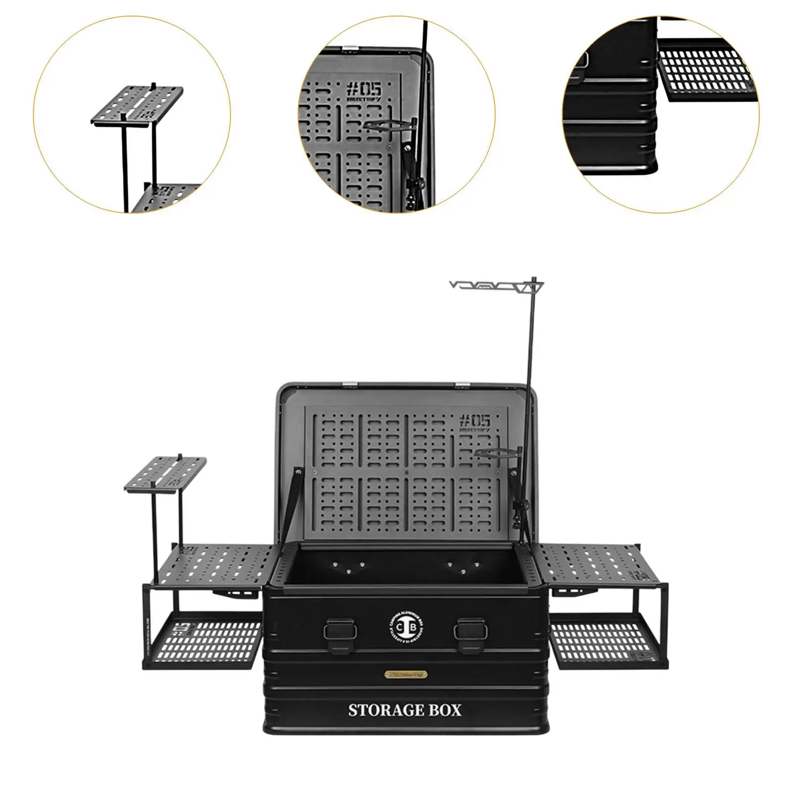 Алюминиевый ящик Igt для кемпинга на открытом воздухе подвесной светильник легкий