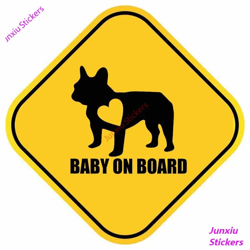 

BABY ON BOARD Cover Scratches Accessories Bodywork Windshield Car Stickers Decals Funny Sunscreen Suv Interior KK15*15cm