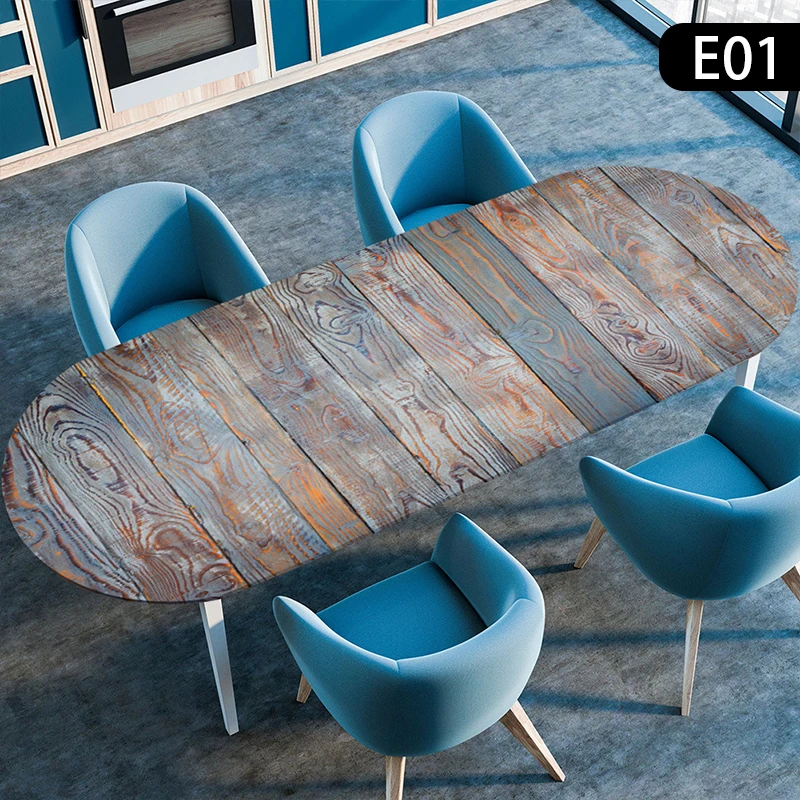 Водонепроницаемая эластичная скатерть ПВХ/полиэстер/хлопок