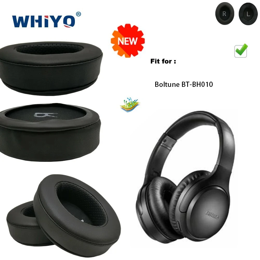 Новинка, обновленные Сменные амбушюры для наушников, Bluetooth, беспроводная гарнитура с активным шумоподавлением, Кожаная подушка