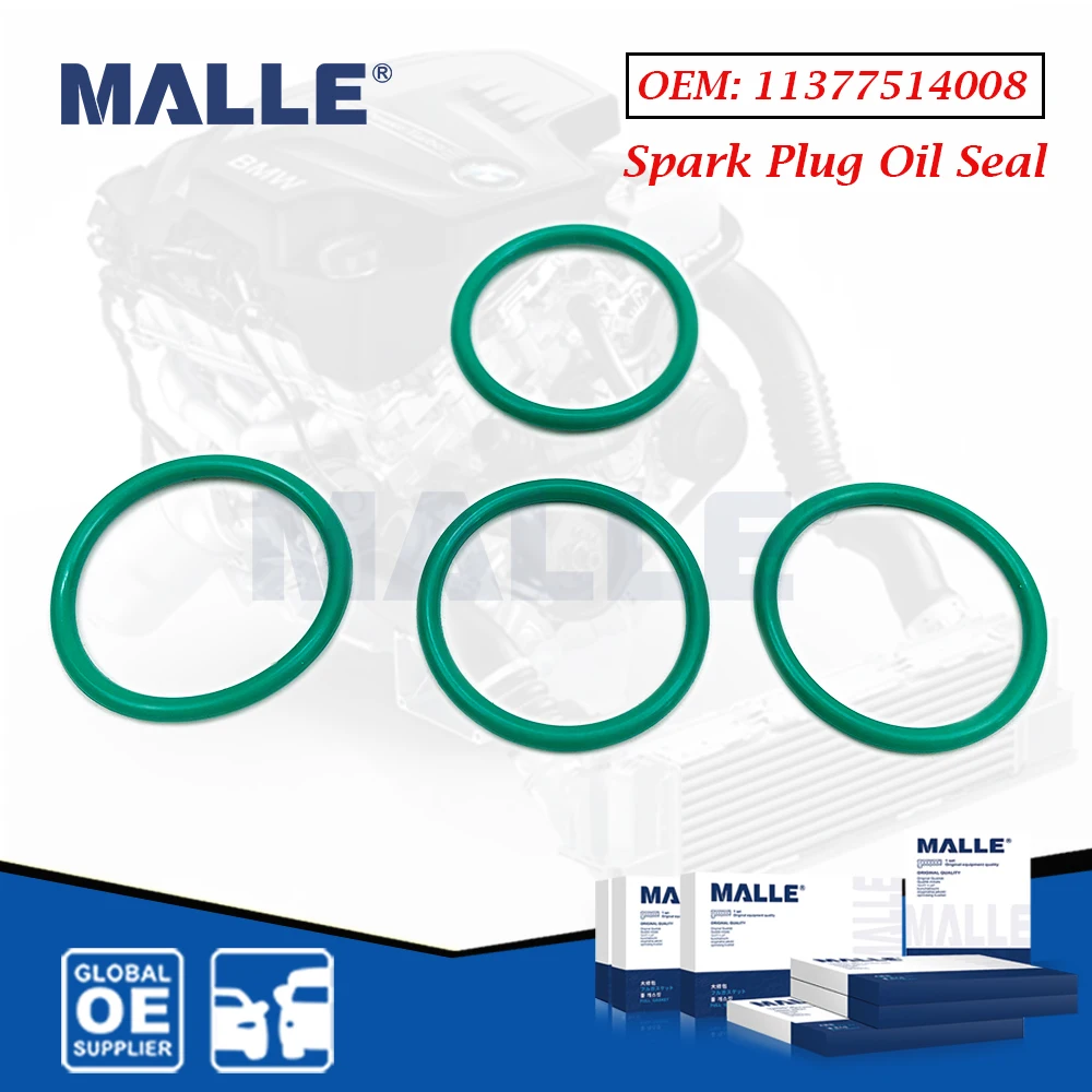 Свеча зажигания двигателя трубка уплотнительное кольцо уплотнение для BMW N42 N46 E81