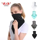 Защитная маска для лица WorthWhile велосипедная бандана, треугольная, ледяной шелковый шарф, уличная спортивная женская и мужская повязка на голову, маска для шеи